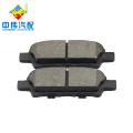 D1037 no asbestos brake pad price custom high performance automotive brake pads for CHRYSLER Sebring 2007-2009